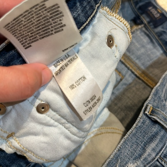 A Golde Parker Vintage Destroyed Denim Shorts 27 Revolve - Picture 6 of 11